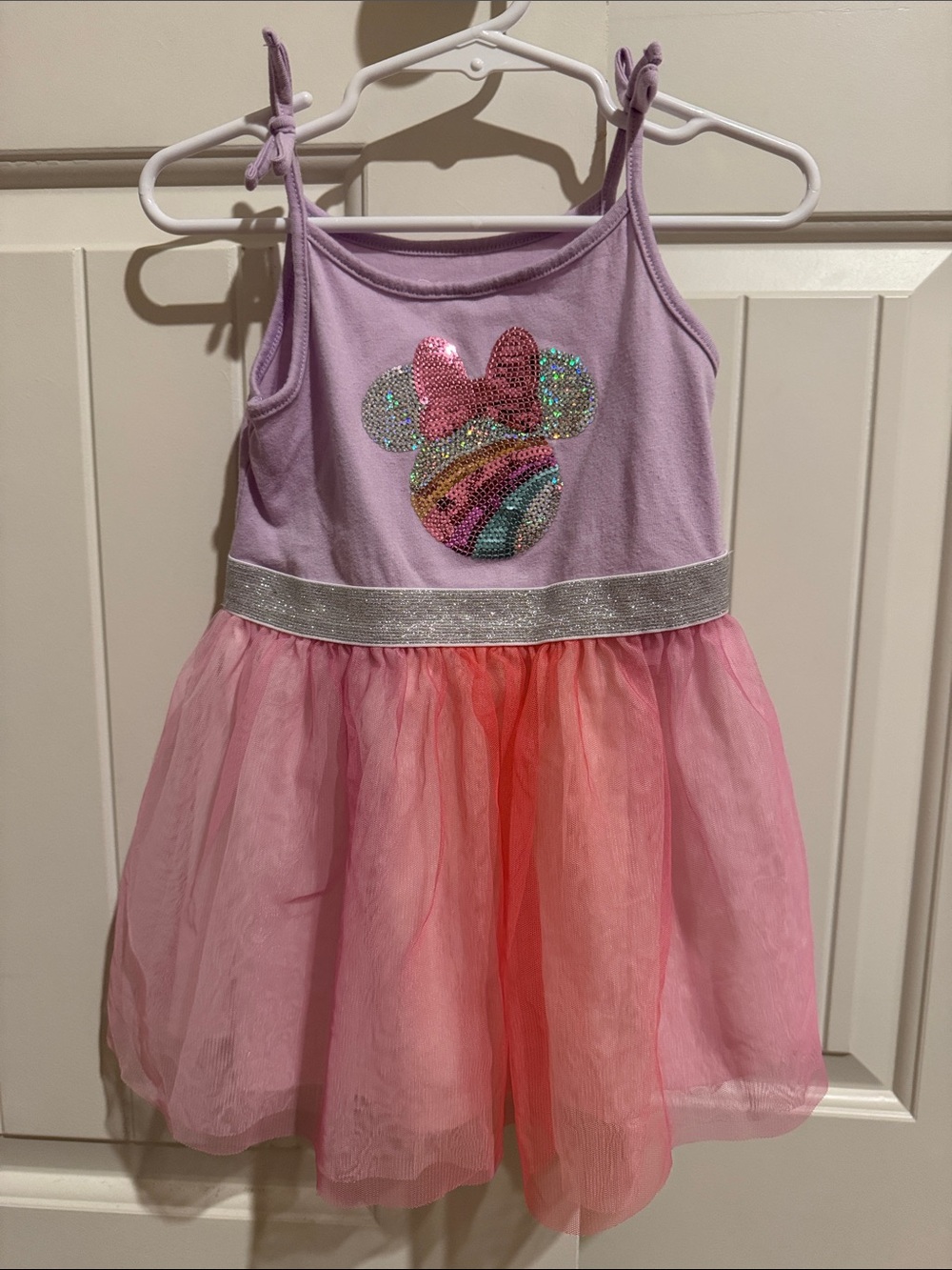 jumping beans Lavender and Pink Sequin Minnie Tulle Dress